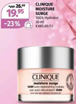 Müller Clinique moisture surge 100 h Hydrator Angebot