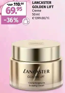Müller Lancaster golden lift creme Angebot
