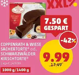 PENNY Coppenrath & wiese sachertorte od. schwarzwälder kirschtorte Angebot