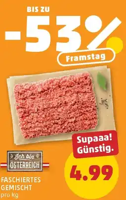 PENNY Faschiertes gemischt Angebot