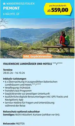 Hofer Reisen Italienische landhäuser und hotels Angebot