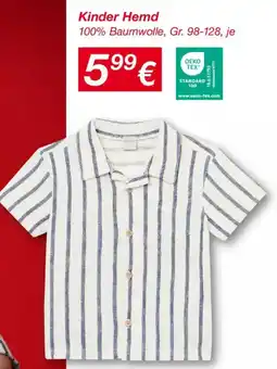 KiK Kinder Hemd Kinder Hemd Angebot