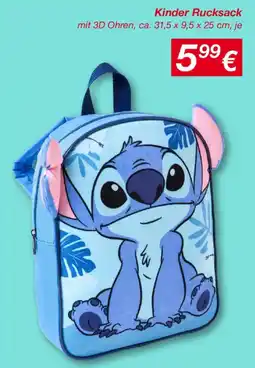 KiK Kinder Rucksack Angebot