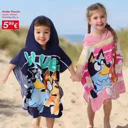 KiK Kinder Poncho Angebot