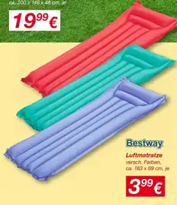 KiK Bestway Luftmatratze Angebot