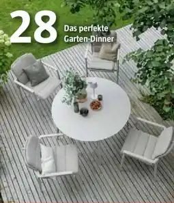 Bauhaus Das perfekte Garten Dinner Angebot