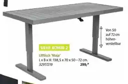Bauhaus Lifttisch Maja Angebot