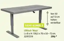 Bauhaus Lifttisch Maja Angebot