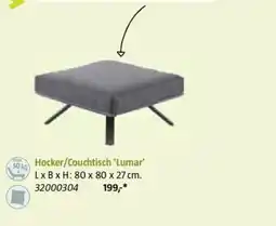 Bauhaus Hocker Couchtisch Lumar Angebot