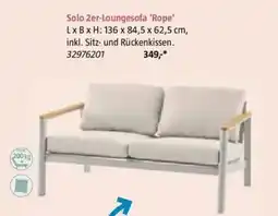 Bauhaus Solo 2er Loungesofa Rope Angebot