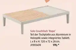 Bauhaus Solo Couchtisch Rope Angebot