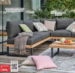 Bauhaus Teak-loungeset 'zoe' Angebot