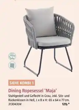 Bauhaus Dining Ropesessel Maja Angebot
