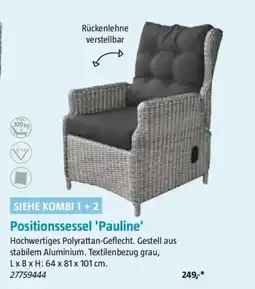 Bauhaus Positionssessel Pauline Angebot