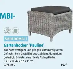 Bauhaus Gartenhocker Pauline Angebot