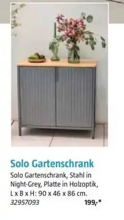 Bauhaus Solo Gartenschrank Angebot