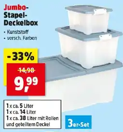 Thomas Philipps Jumbo- Stapel- Deckelbox Angebot