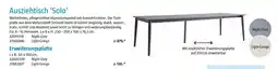 Bauhaus Ausziehtisch 'Solo' Angebot