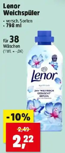 Thomas Philipps Lenor Weichspüler Angebot