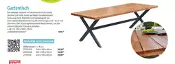 Bauhaus Gartentisch Angebot