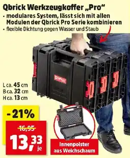Thomas Philipps Qbrick Werkzeugkoffer Pro Angebot