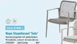 Bauhaus SIEHE KOMBI 2 Rope Stapelsessel 'Solo' Angebot