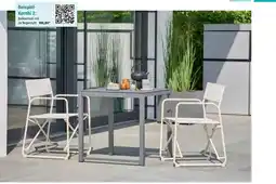 Bauhaus Beispiel- Kombi 2: Balkontisch mit 2x Regiestuhl Angebot