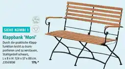 Bauhaus SIEHE KOMBI 1 Klappbank 'Moni' Angebot