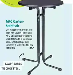 Bauhaus MFG Garten- Stehtisch Angebot
