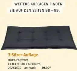 Bauhaus 3-Sitzer-Auflage Angebot
