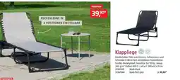 Bauhaus Klappliege Angebot