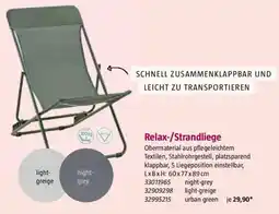 Bauhaus Relax-/Strandliege Angebot