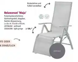Bauhaus Relaxsessel 'Maja' Angebot