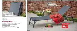 Bauhaus Klappliege 'Maja' Angebot