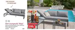 Bauhaus Slim Loungesofa 'Maja' Angebot