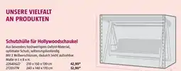 Bauhaus Schutzhülle für Hollywoodschaukel Angebot