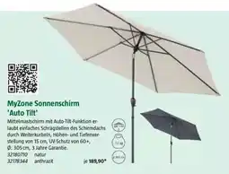 Bauhaus MyZone Sonnenschirm 'Auto Tilt' Angebot