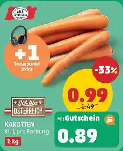 PENNY Karotten kl. I Angebot