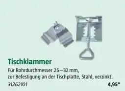Bauhaus Tischklammer Angebot