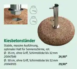 Bauhaus Kiesbetonständer Angebot