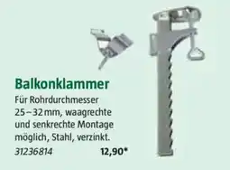 Bauhaus Balkonklammer Angebot
