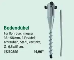 Bauhaus Bodendübel Angebot