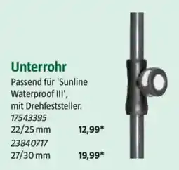 Bauhaus Unterrohr Angebot