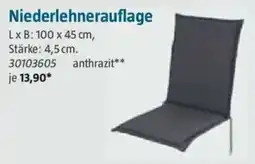 Bauhaus Niederlehnerauflage Angebot