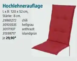Bauhaus Hochlehnerauflage Angebot