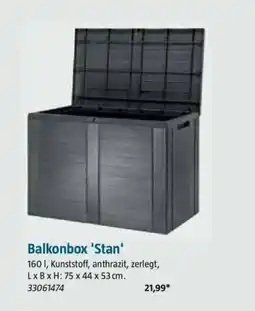 Bauhaus Balkonbox 'Stan' Angebot