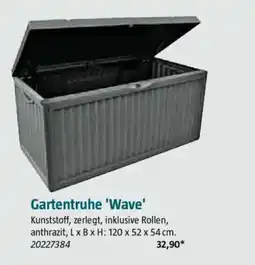 Bauhaus Gartentruhe 'Wave' Angebot