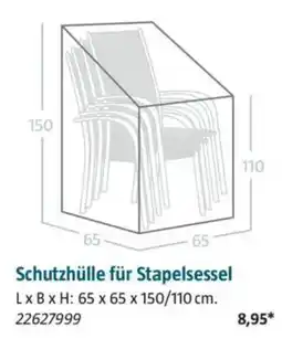 Bauhaus Schutzhülle für Stapelsessel Angebot