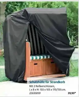 Bauhaus Schutzhülle für Strandkorb Angebot