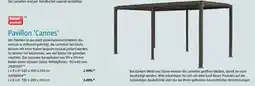 Bauhaus Pavillon 'Cannes' Angebot